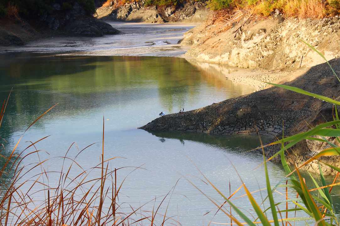 Υδατοφράκτης Τριμίκληνης - Σαϊττά το Φθινόπωρο