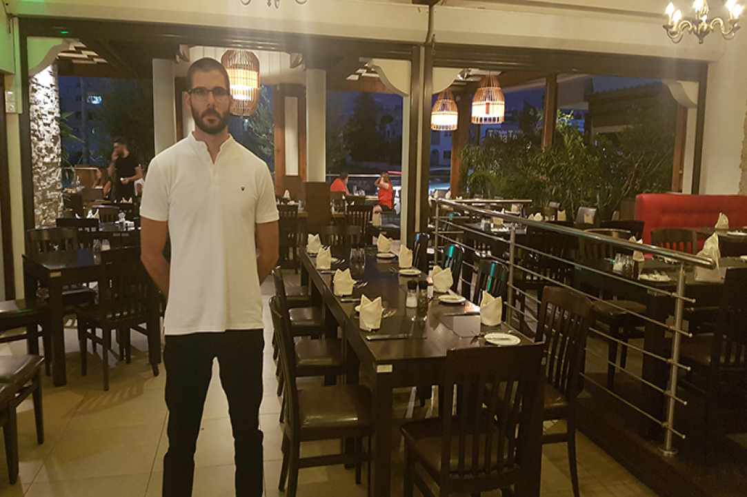 Interview with the manager of De Medici Restaurant in Ayia Napa