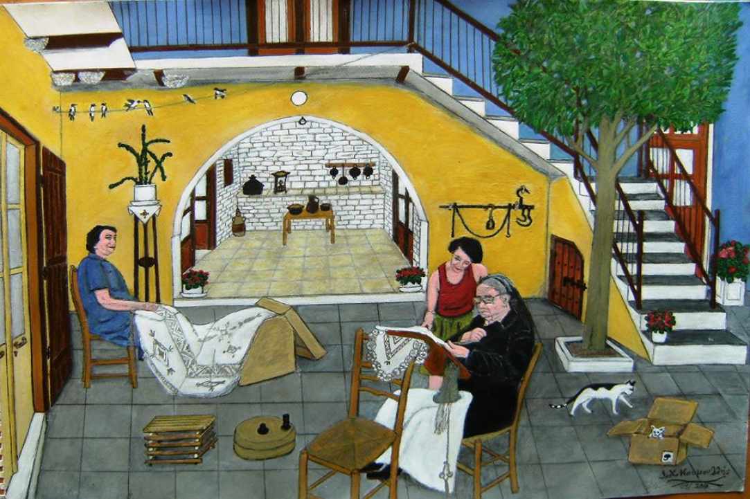 Η Ζωγραφική του κυρίου Δημήτρη Κουμουλλή