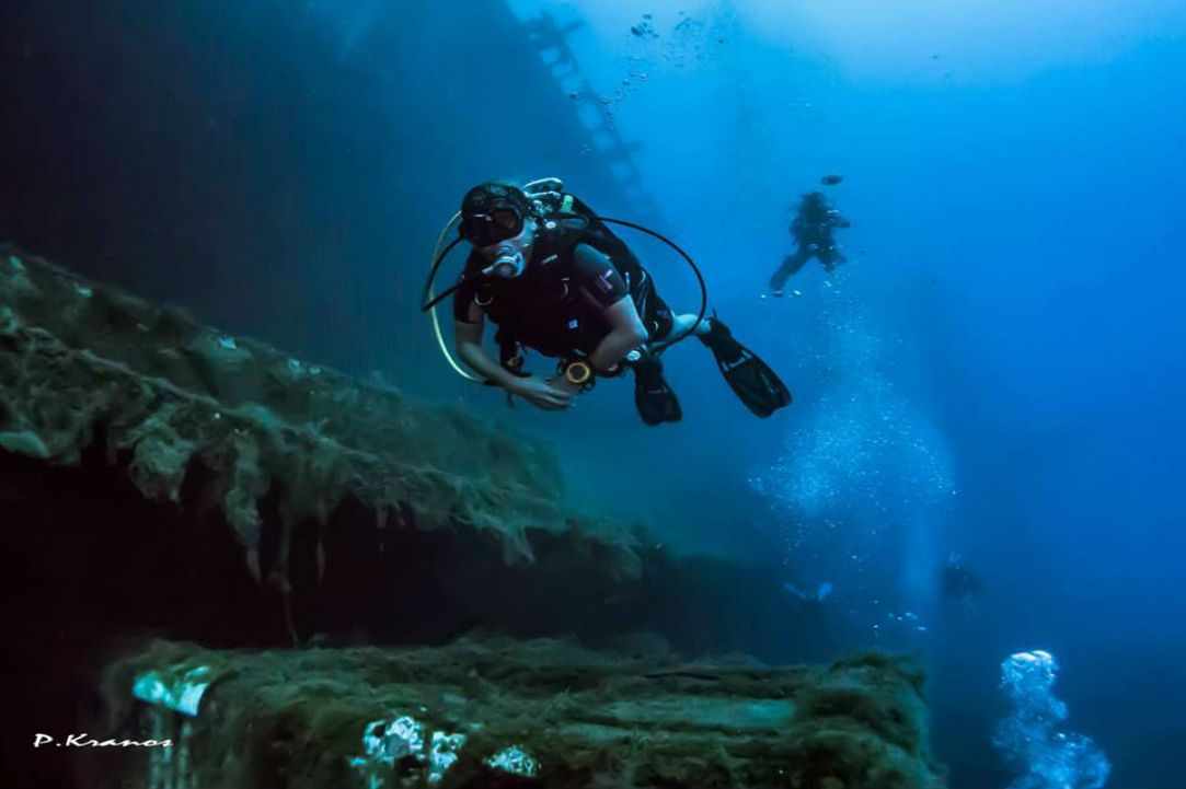 Zenobia wreck dive at Larnaka Cyprus