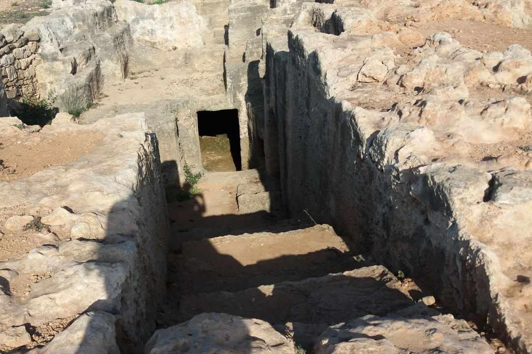 Tombs of the Kings at Kato Pafos. A "Must visit!" when you are in Cyprus