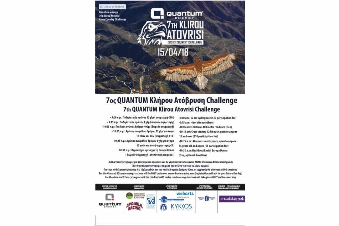 Quantum energy - 7th Klirou Atovrisi Cross Country Challenge