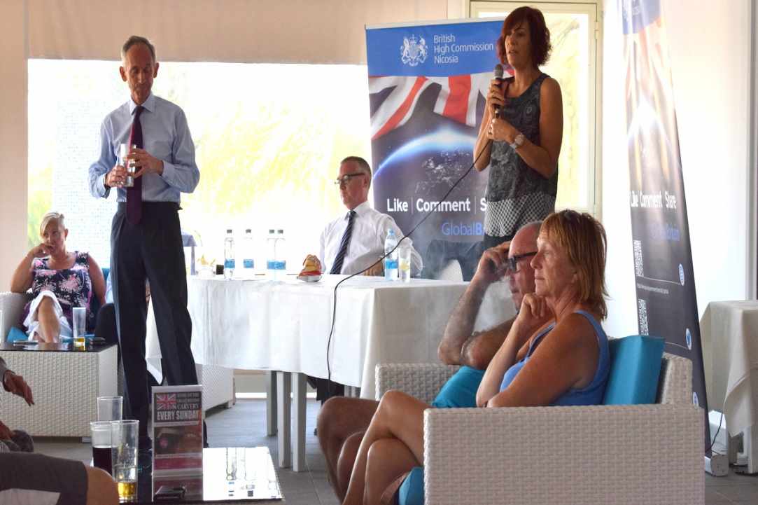 Britons living in Cyprus, Cypriots living in Britain