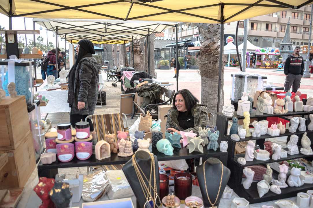 Handmade Arts & Crafts at Finikoudes