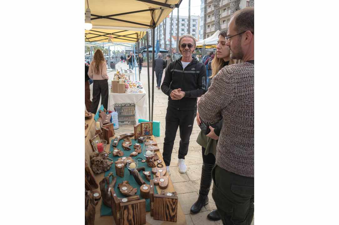 Handmade Arts & Crafts at Finikoudes