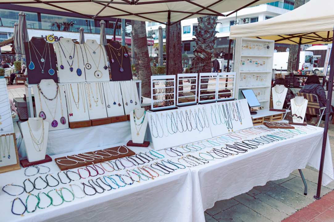 Handmade Arts & Crafts at Finikoudes