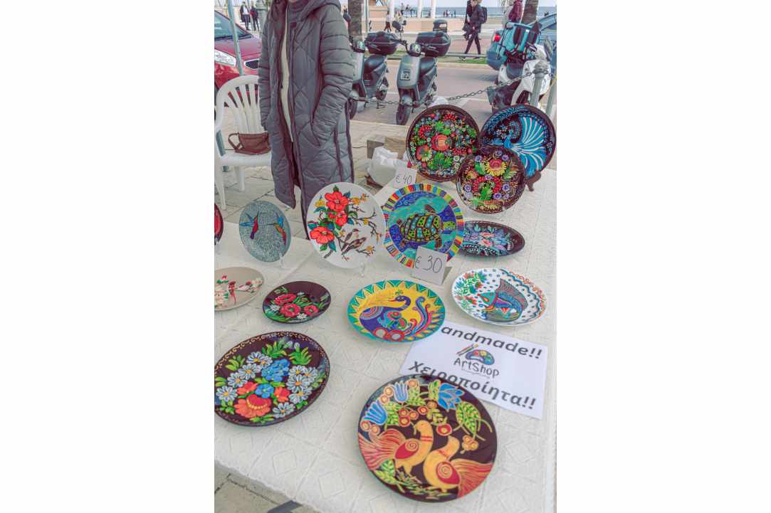 Handmade Arts & Crafts at Finikoudes