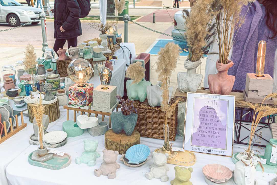 Handmade Arts & Crafts at Finikoudes