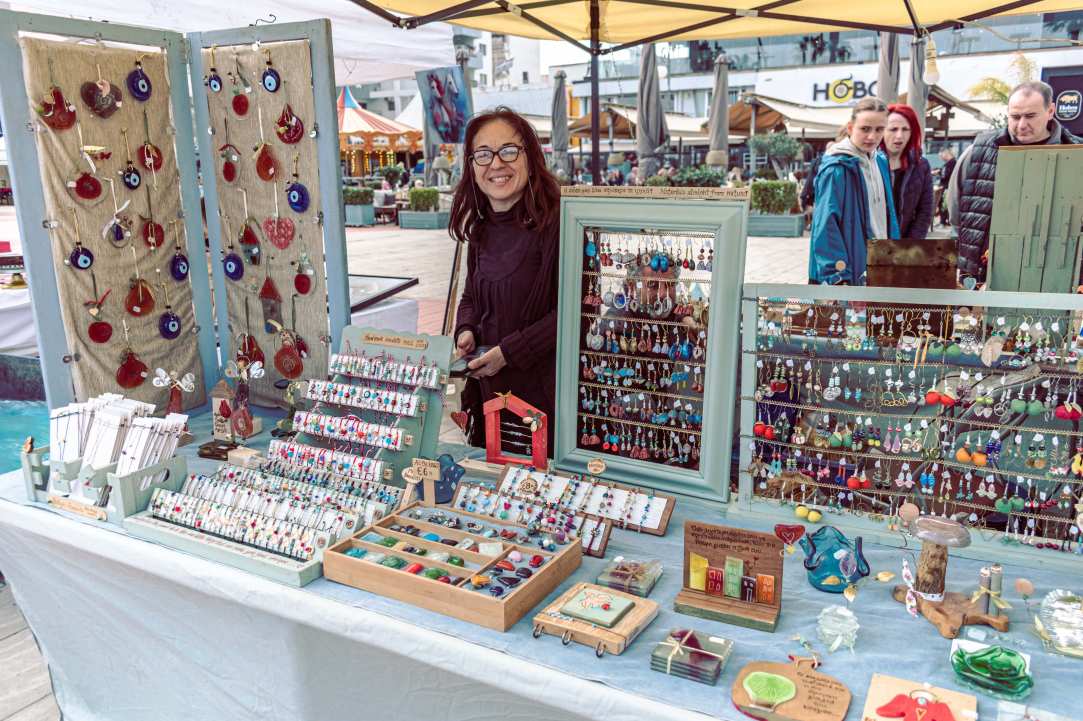 Handmade Arts & Crafts at Finikoudes
