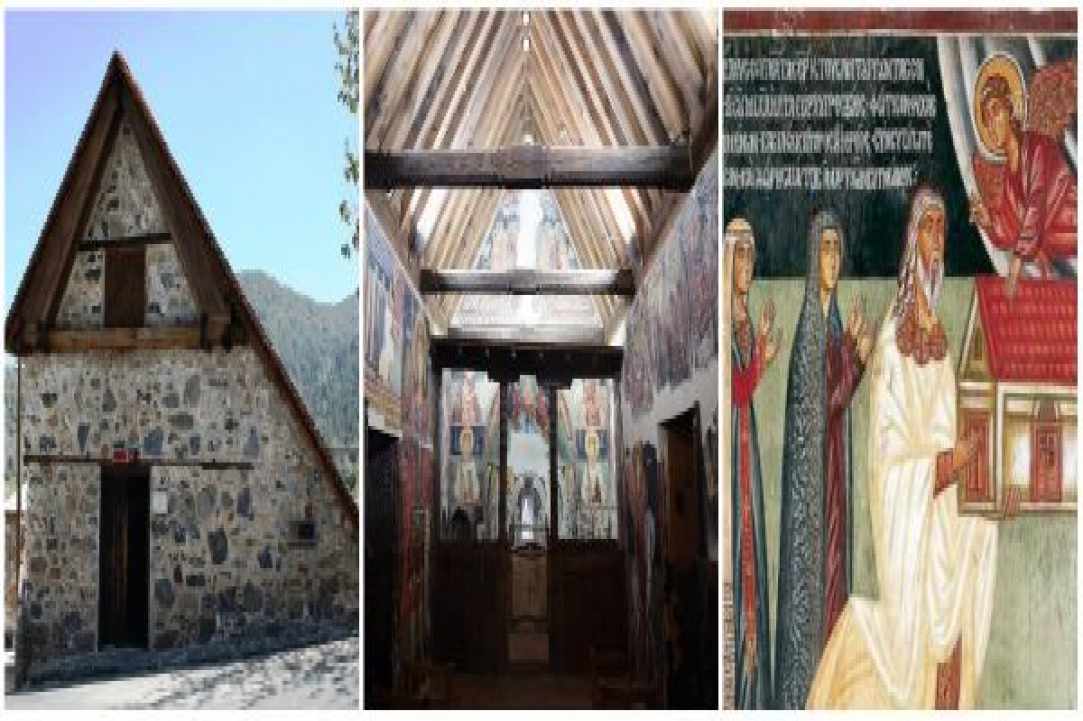 Oι 10 Κυπριακές Εκκλησιές που αποτελούν μνημεία Παγκόσμιας Κληρονομιάς της UNESCO.