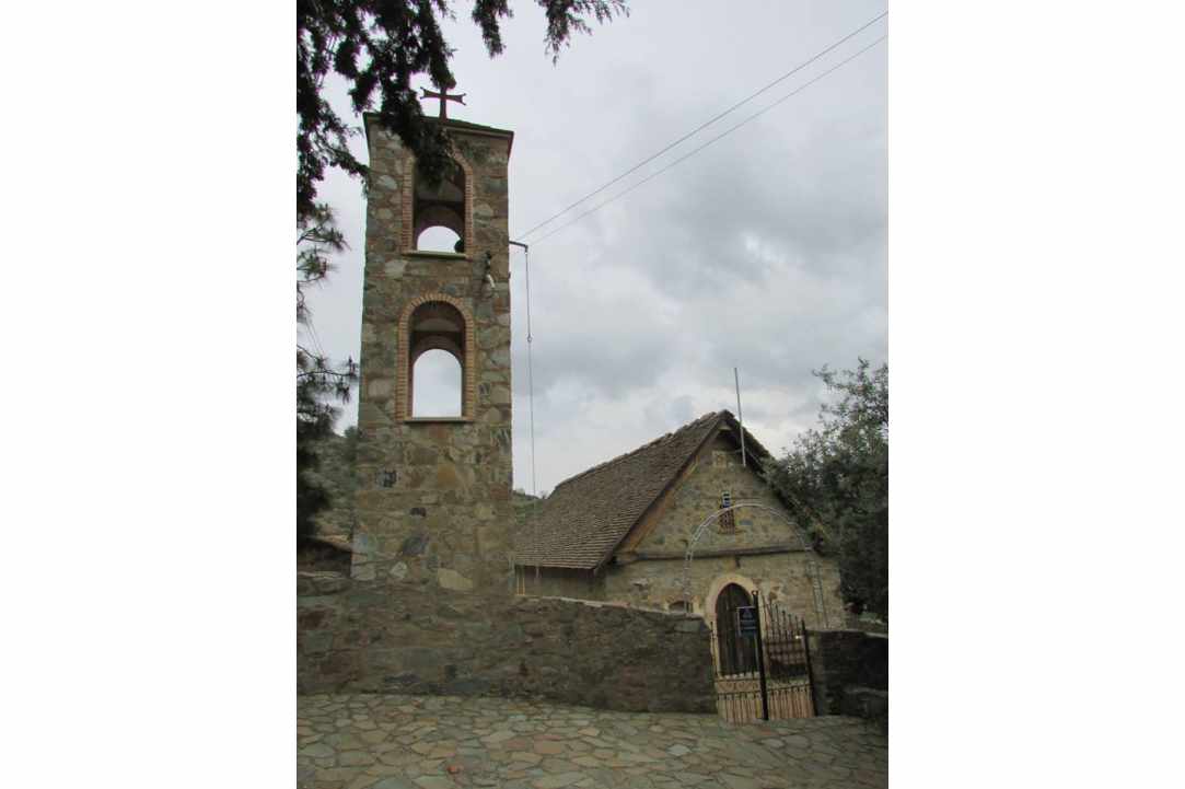 Η Εκκλησία του Αγίου Γεωργίου στο χωριό Λαζανιά