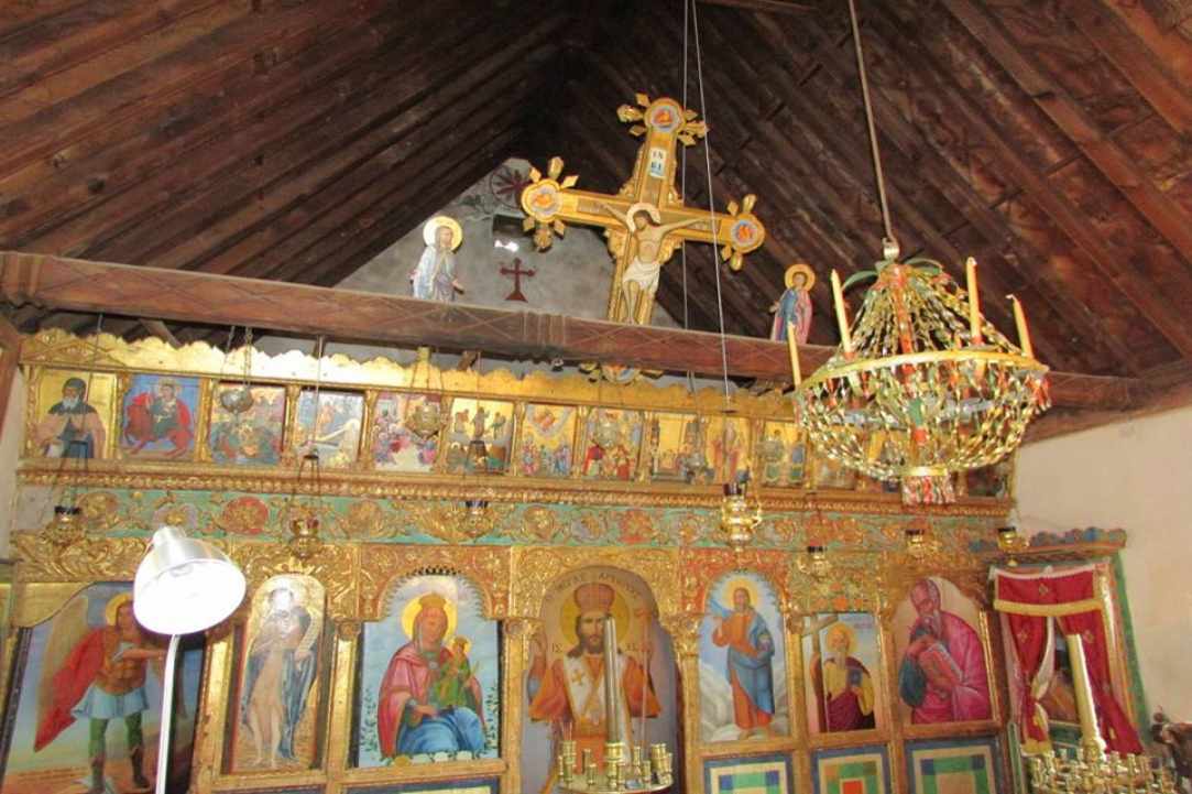 Η Εκκλησία του Αγίου Γεωργίου στο χωριό Λαζανιά