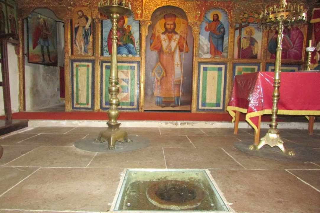 Η Εκκλησία του Αγίου Γεωργίου στο χωριό Λαζανιά