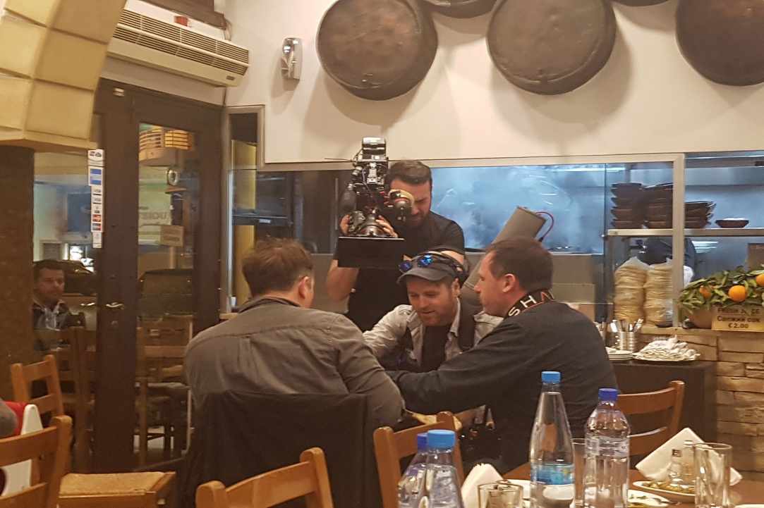 Takis Kebab House in Larnaka was chosen to be filmed...