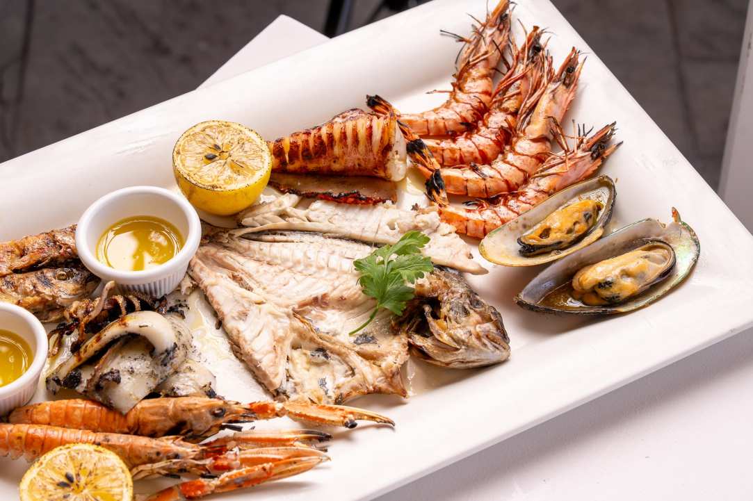We discovered a spot with stunning views and incredible seafood and fish dishes