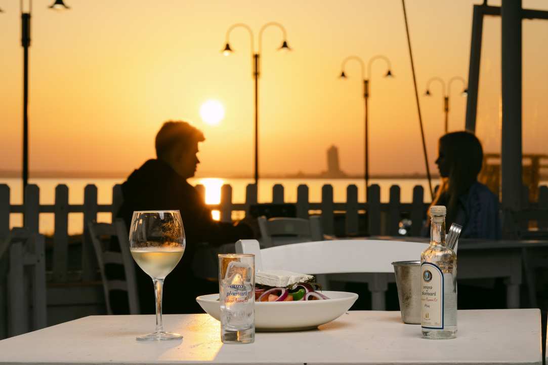 We discovered a spot with stunning views and incredible seafood and fish dishes