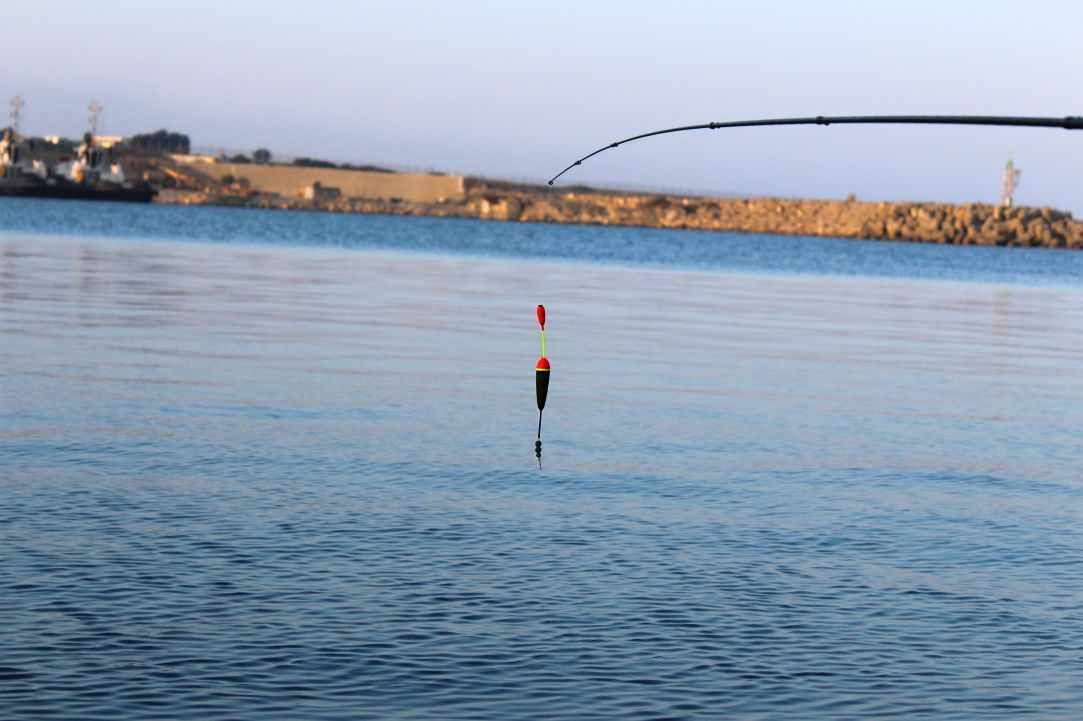 Simple fishing in Cyprus