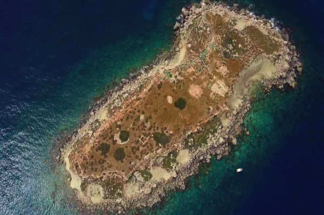 Yeronisos (Holy Island)  - a tiny island of great archaeological and landscape importance