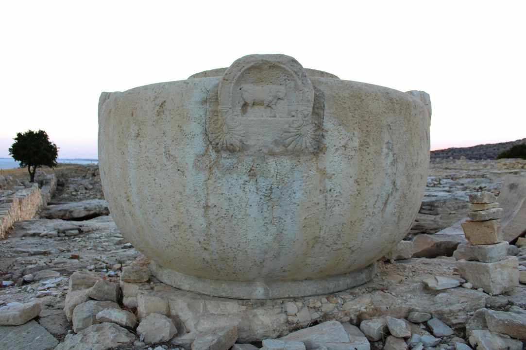 The archaeological site of Amathus