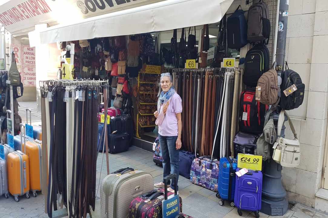 Interview with the owner of G Mini Shop in Limassol