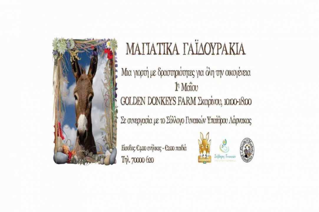 1st of May, let's go to the Golden Donkeys Farm!