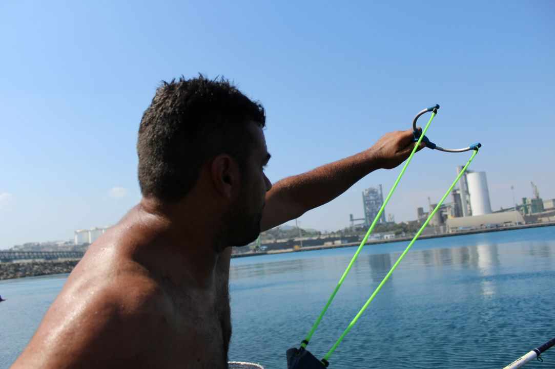 Simple fishing in Cyprus
