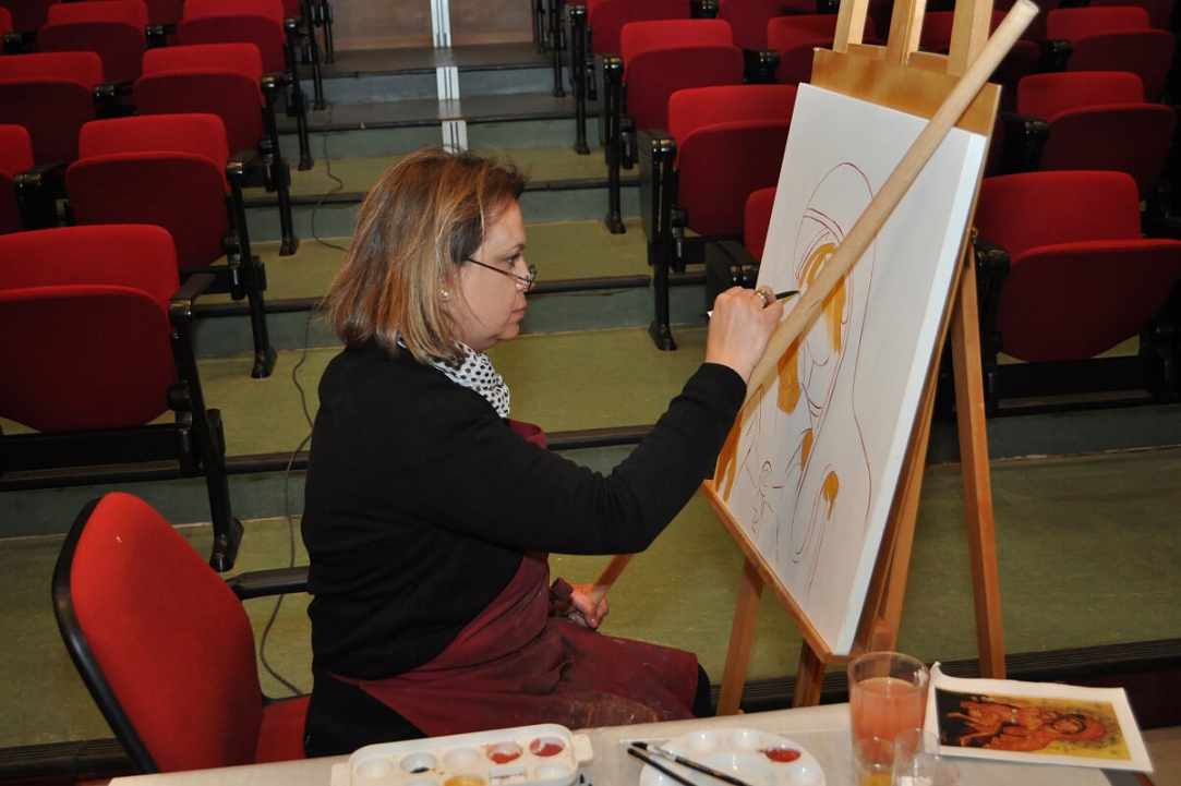 Διάκριση Κύπριας αγιογράφου