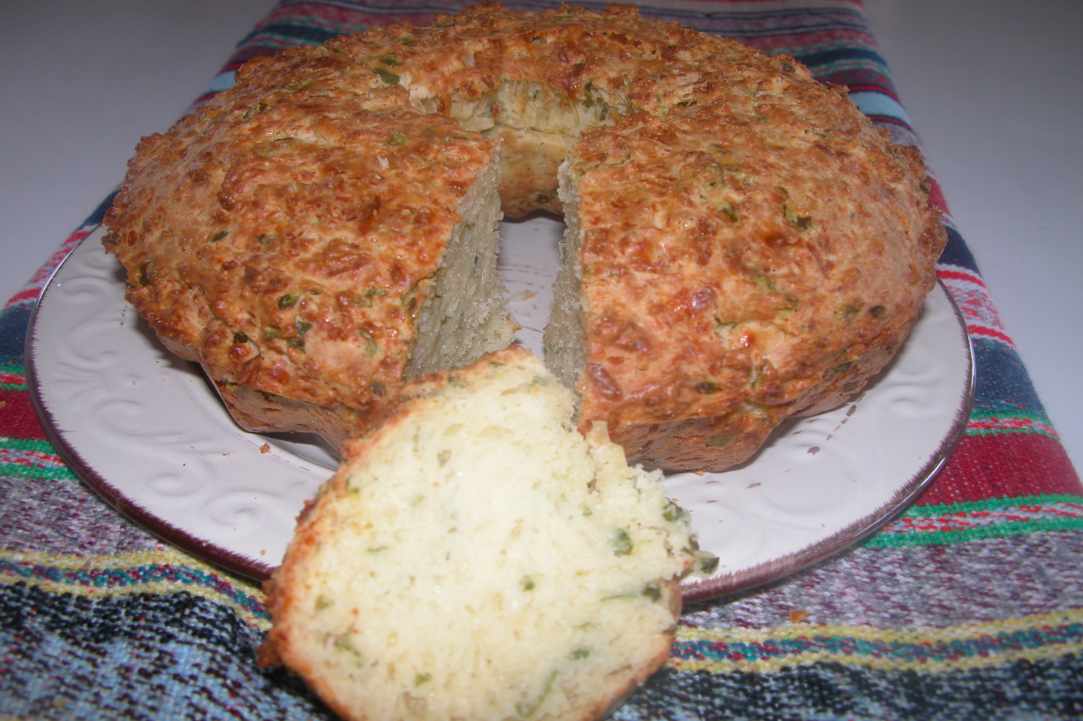 Cypriot halloumi cheese pie (in molds)