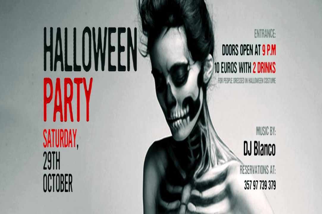 Spooky Halloween Party At L'avenue Bar, Larnaka