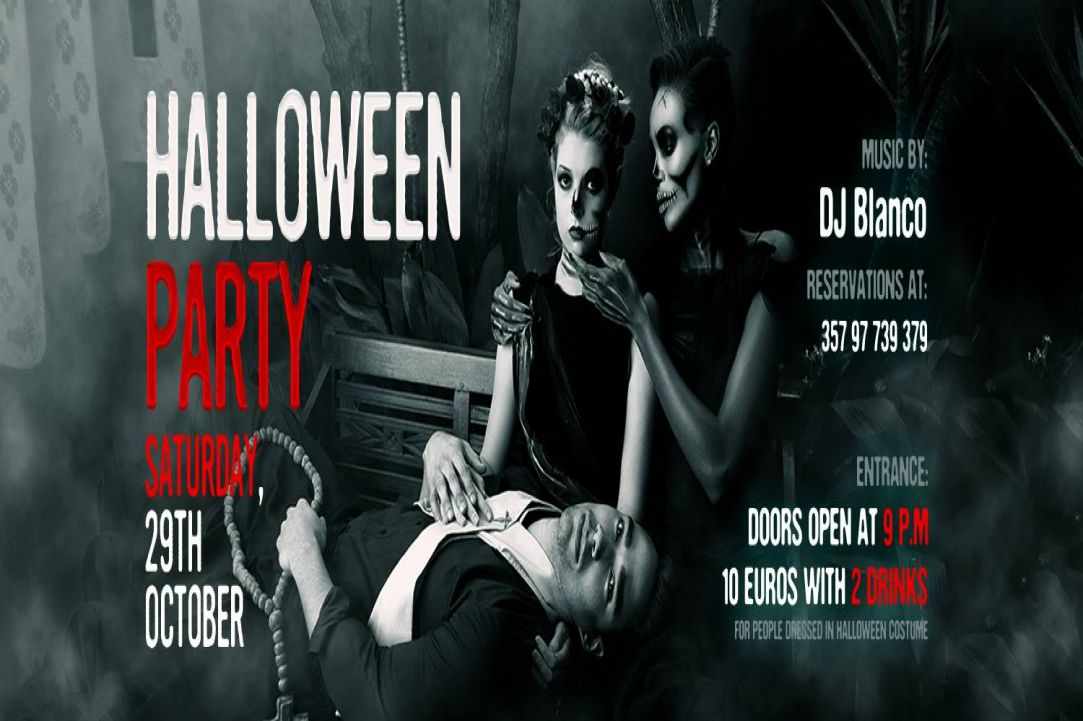 Spooky Halloween Party At L'avenue Bar, Larnaka