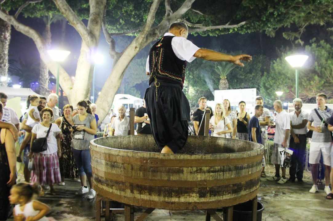 Wine festival at Limassol.