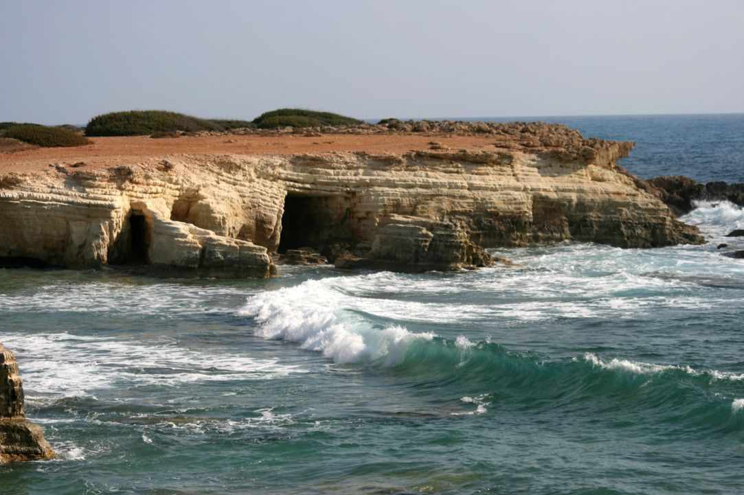 Wreck of the Edro III, Sea Caves, Pafos