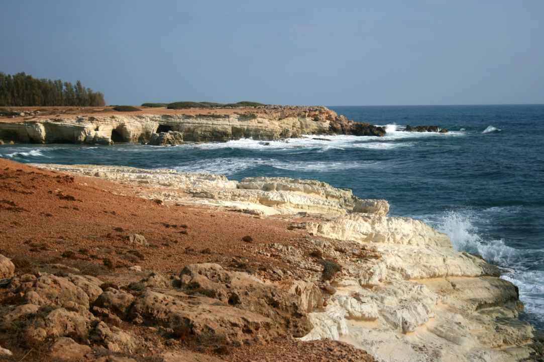 Wreck of the Edro III, Sea Caves, Pafos
