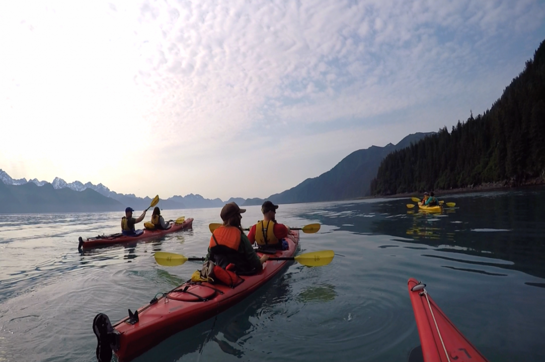 Kayaking III - Sea Caves