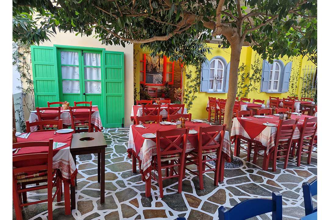 Cypriot cuisine and fresh fish in the most colourful courtyard gallery image 3