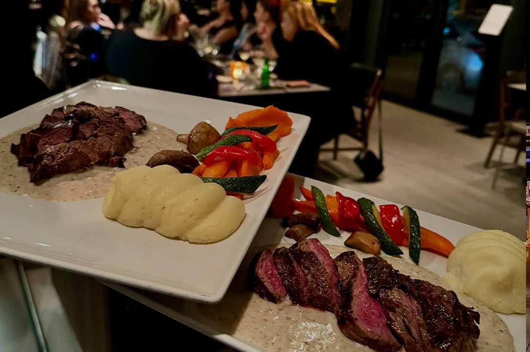 Is steak food or art?