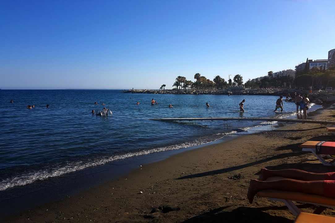 Akti Olympion beach