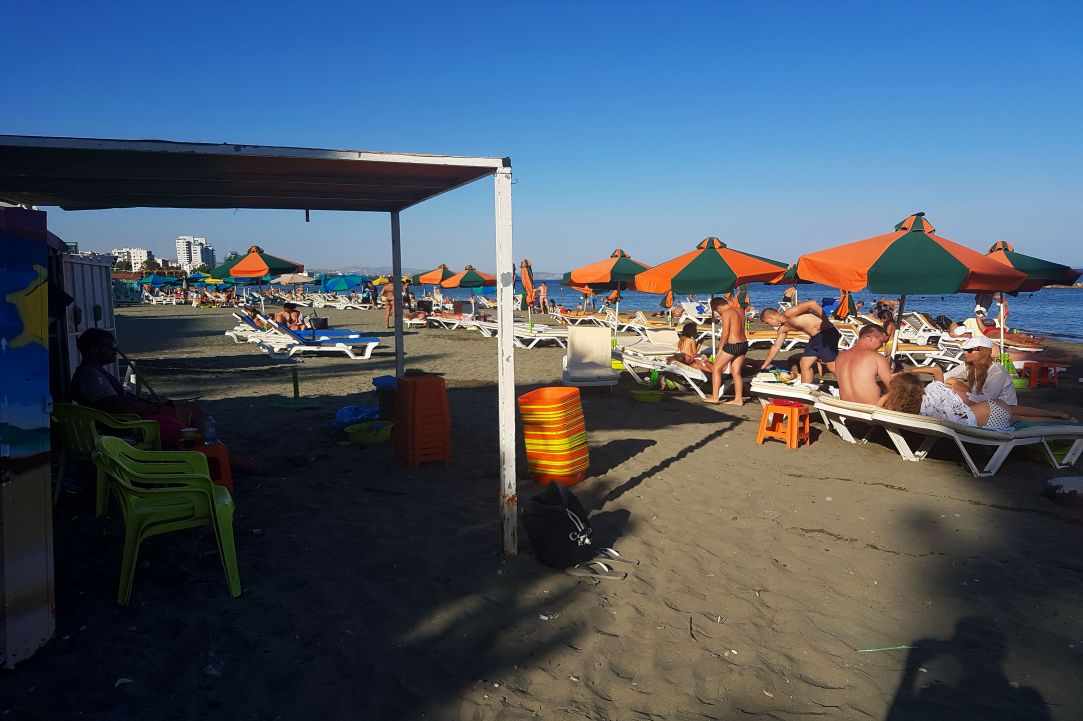 Akti Olympion beach