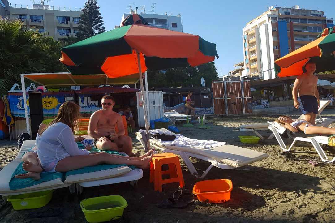 Akti Olympion beach