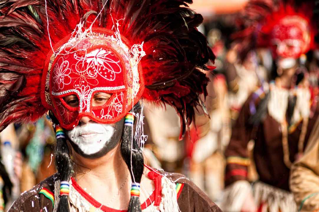 Carnival Parade in the countryside