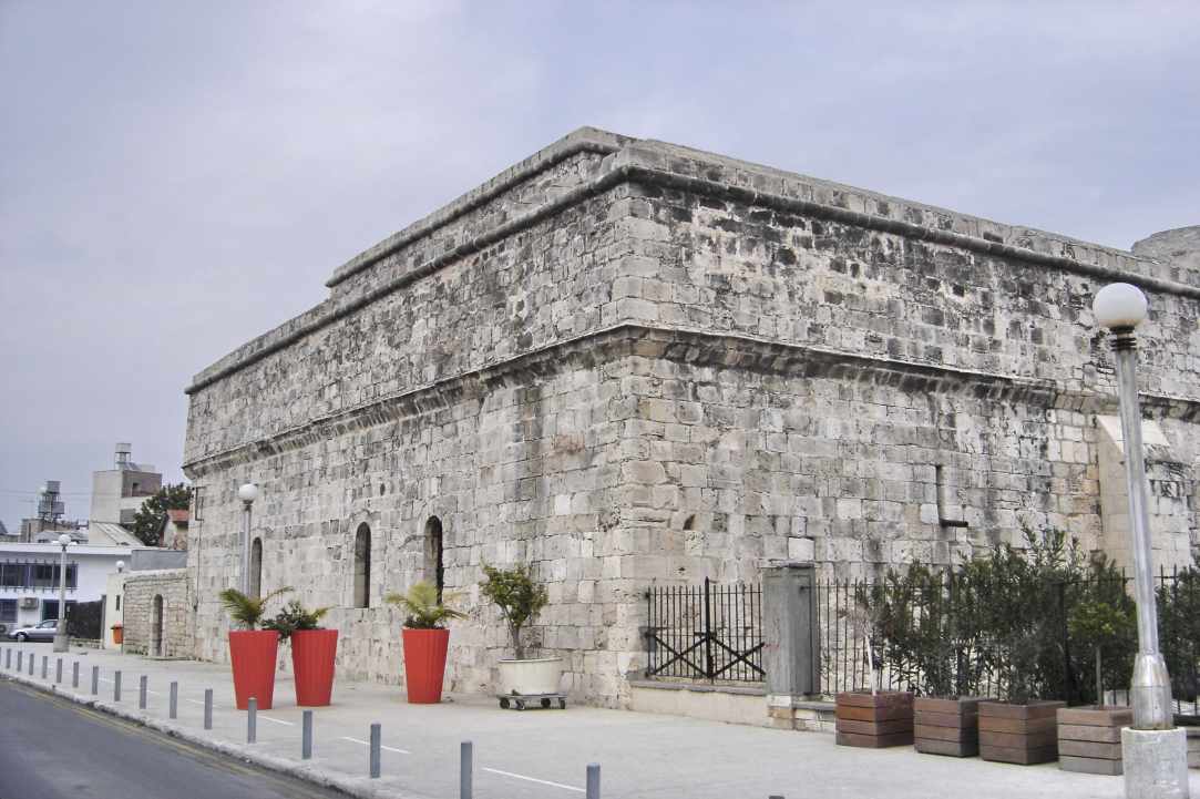 The medieval castle in Limassol