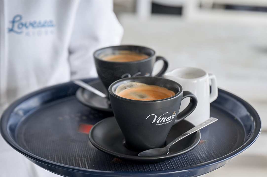 Coffee with a Sea View