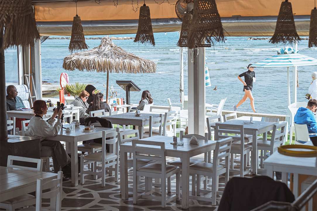 Coffee with a Sea View