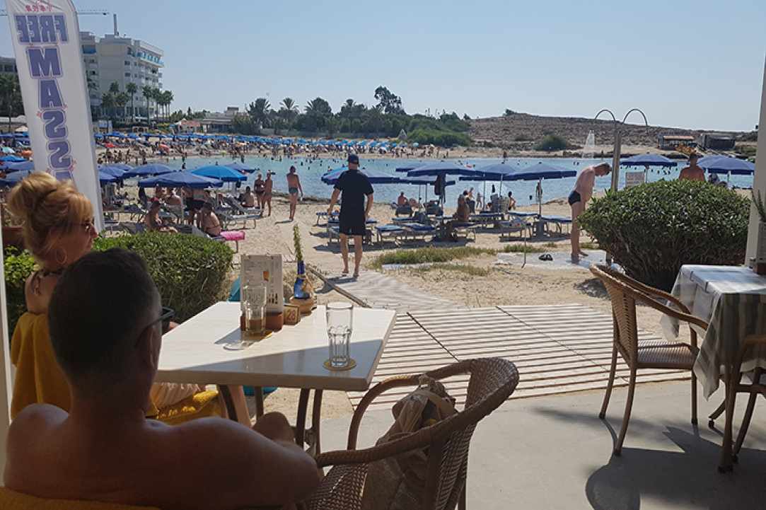 Interview with the owner of Magic Sandy Bay Beach Restaurant in Ayia Napa gallery image 2