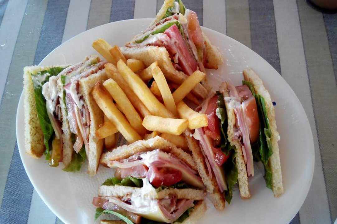 Delicious food found at the magical Sandy Bay Beach