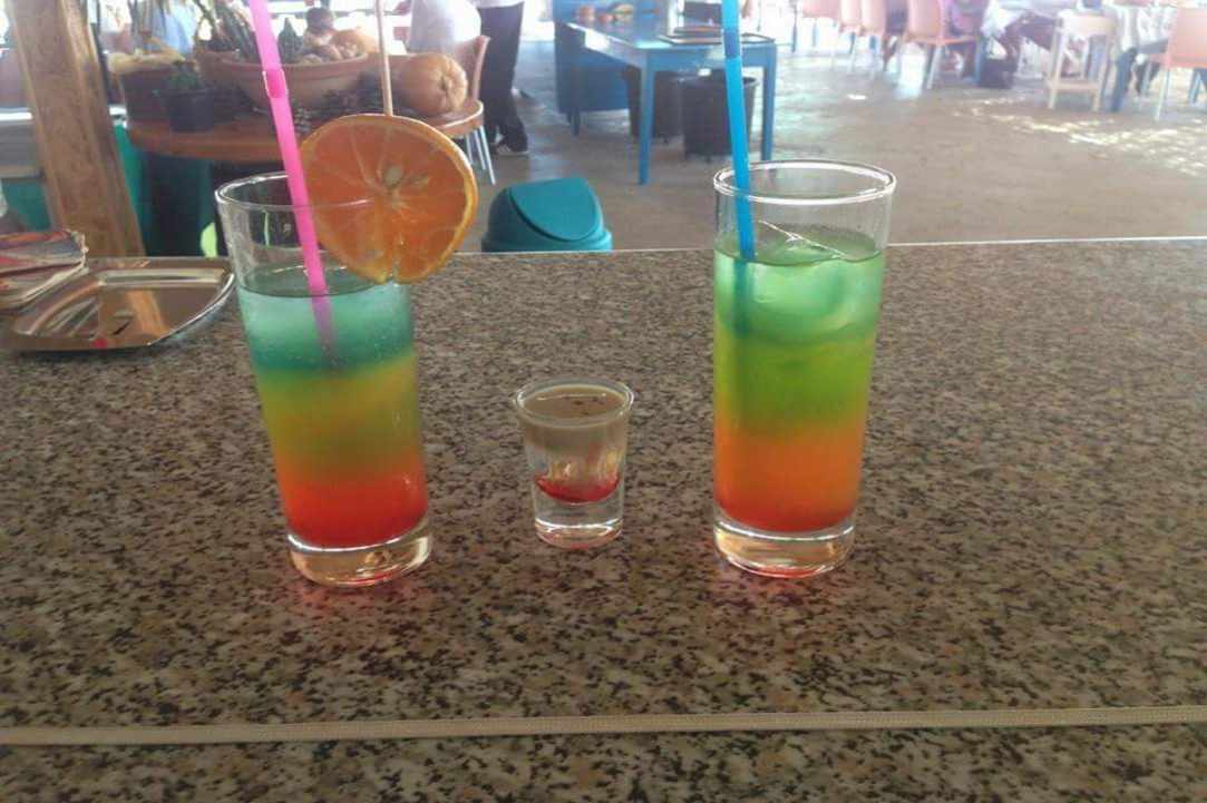 Delicious food found at the magical Sandy Bay Beach