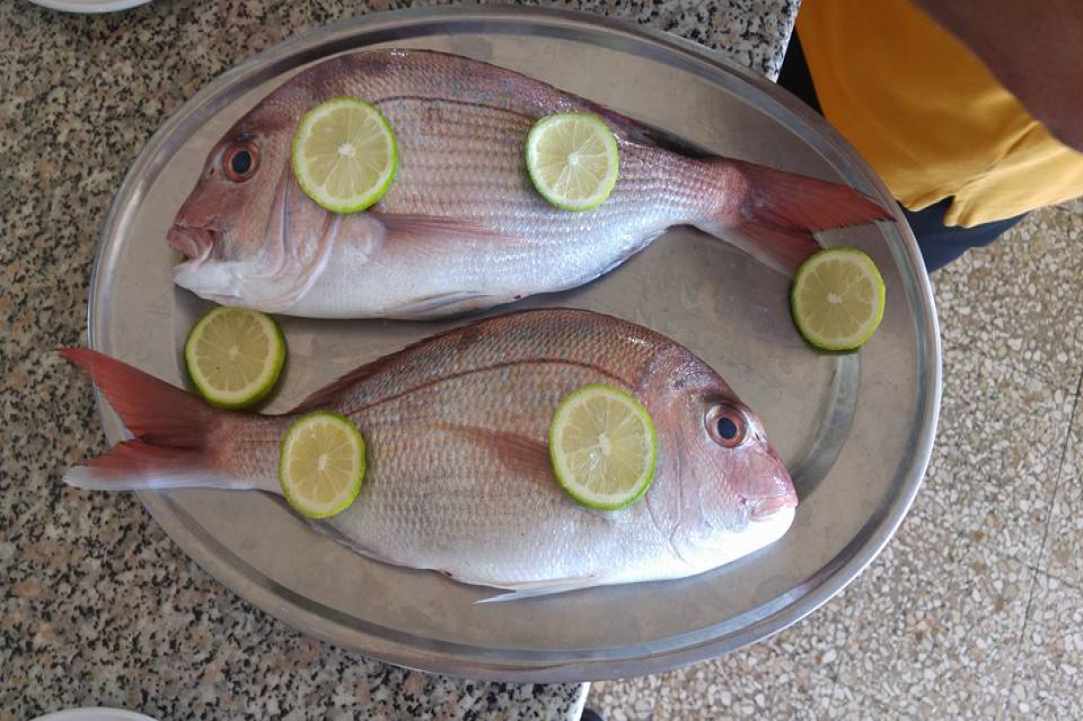 Delicious food found at the magical Sandy Bay Beach