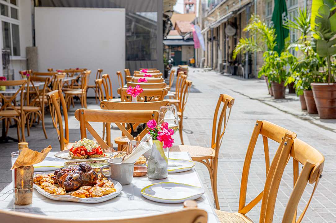 A vibrant and culturally rich café in the heart of Limassol