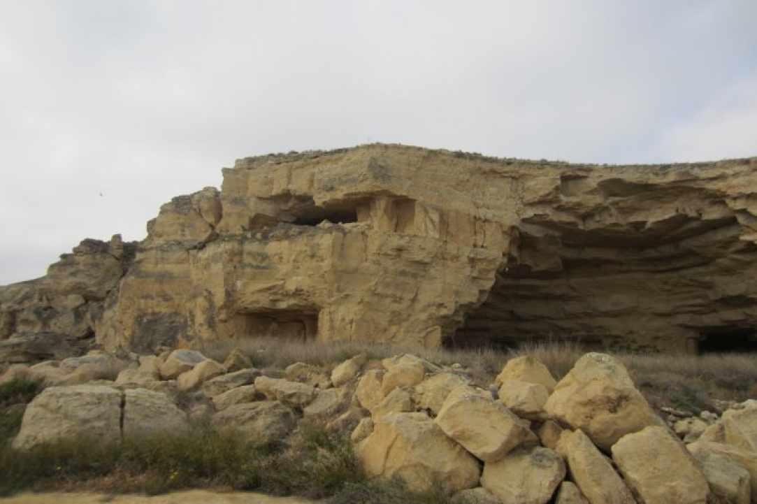 Beautiful sandstone caves