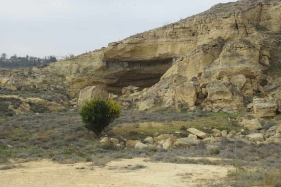 Beautiful sandstone caves
